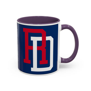 Platano Power Monogram Mug | Accent Coffee Mug | DR Baseball Logo Mug | Dominican Republic Logo Mug