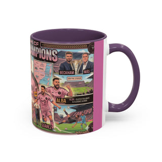 Inter Miami 2025 Season Accent Coffee Mug | Soccer Team Memorabilia