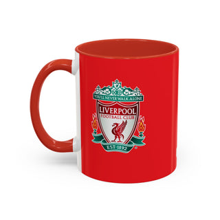 Liverpool Football Club Crest Mug | Accent Coffee Mug 11oz 15oz