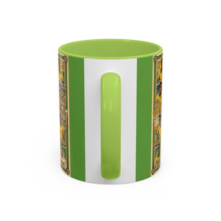 Brasil Soccer Legends Collage Mug | Accent Coffee Mug 11/15oz