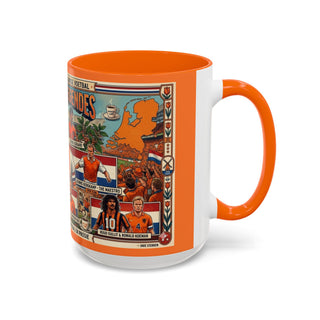 Oranje Legends Portrait Mug | Accent Coffee Mug