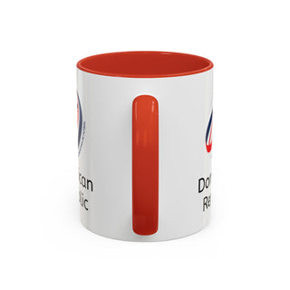 Dominican Republic Football Logo Mug | Accent Coffee Mug 11oz 15oz