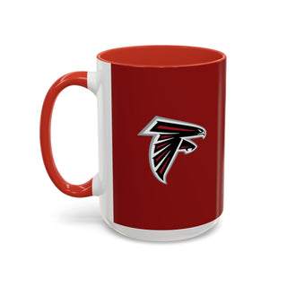 Atlanta Falcons Accent Coffee Mug — 11/15oz Team Logo Ceramic Mug