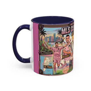 Inter Miami 2025 Season Accent Coffee Mug | Soccer Team Memorabilia