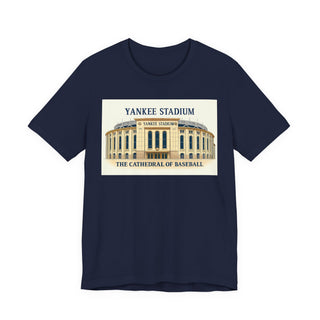 Yankee Stadium Vintage Tee, T-Shirt | Nostalgic Baseball Fan Apparel
