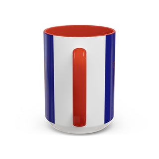 New York Giants Accent Coffee Mug — NFL Team Logo 11/15oz