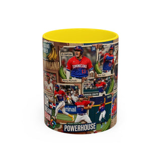 Dominican Baseball Classic Collage Mug | Accent Coffee Mug