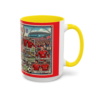 Legends of England Football Players mug | Accent Coffee Mug 11oz 15oz