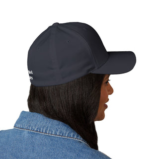 New York Yankees Logo Cap | Embroidered Closed-Back Structured Cap