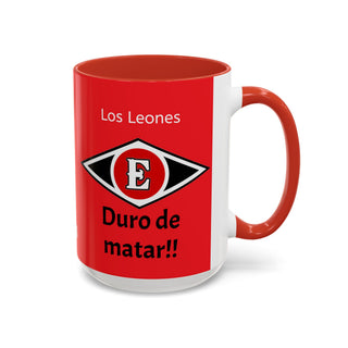 Los Leones del Escogido Logo Mug | Duro de Matar coffee mug