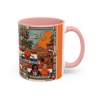 Oranje Legends Portrait Mug | Accent Coffee Mug