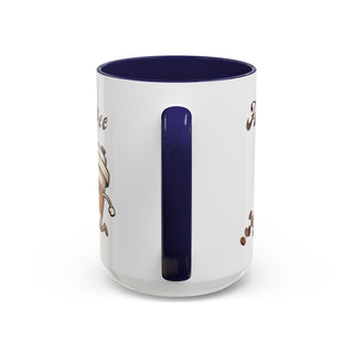 Cheerful Coffee Mug - Perfect for Coffee Lovers, First Cup Celebration, Gift for Friends and Family, Fun Kitchen Decor, Unique Drinkware