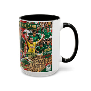 Selección Mexicana Football Collage Mug | Mexico Football Legends 11oz 15oz