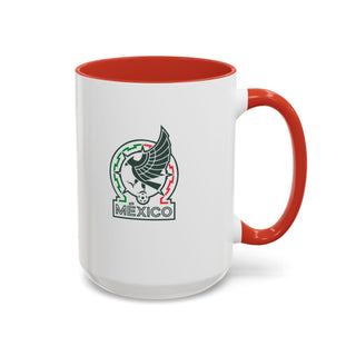 Mexico Soccer Crest Mug | Accent Coffee Mug 11oz 15oz