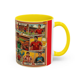 La Selección de España Soccer Legends Mug | Accent Coffee Mug 11oz or 15oz