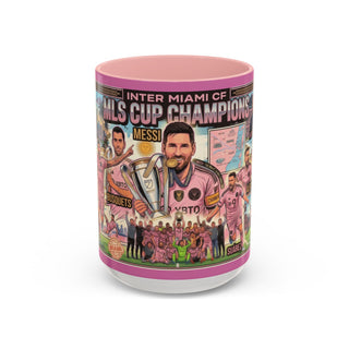Inter Miami 2025 Season Accent Coffee Mug | Soccer Team Memorabilia