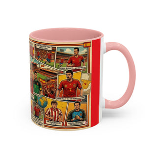 La Selección de España Soccer Legends Mug | Accent Coffee Mug 11oz or 15oz