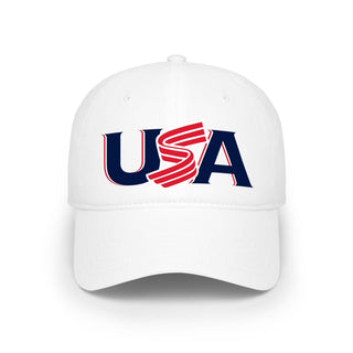USA Printed Baseball Cap | Minimal Plain Solid Design
