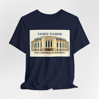 Yankee Stadium Vintage Tee, T-Shirt | Nostalgic Baseball Fan Apparel