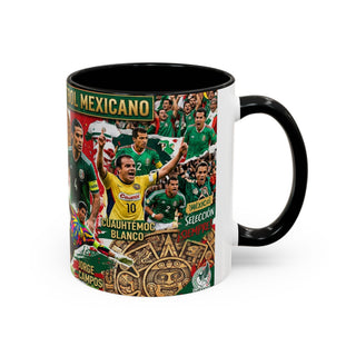 Selección Mexicana Football Collage Mug | Mexico Football Legends 11oz 15oz