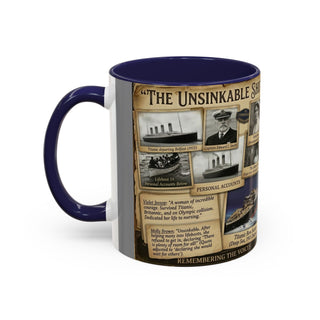 Titanic History Timeline Mug | Accent Coffee Mug