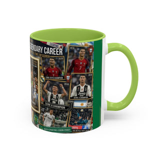 Cristiano Ronaldo Champions League Collage Mug | Coffee Cup