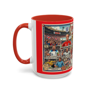 Legends of England Football Players mug | Accent Coffee Mug 11oz 15oz