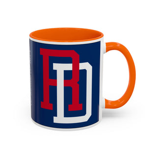 Platano Power Monogram Mug | Accent Coffee Mug | DR Baseball Logo Mug | Dominican Republic Logo Mug