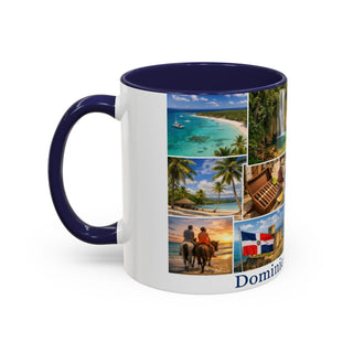 Dominican Republic Photo Collage Mug | Accent Coffee Mug