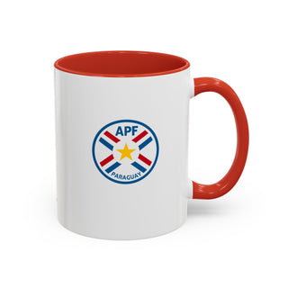 APF Paraguay Soccer Logo Mug | Accent Coffee Mug 11oz 15oz