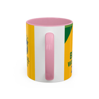 Brasil World Cup 2026 Mug | Yellow Soccer Crest, 11oz or 15oz