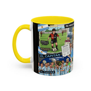 Messi Mugumentary Collage Mug | Accent Coffee Mug