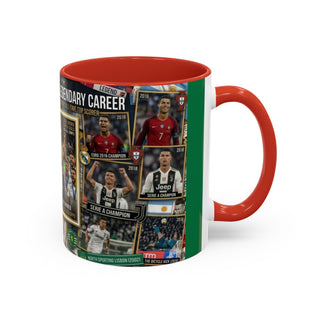 Cristiano Ronaldo Champions League Collage Mug | Coffee Cup