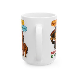 Welcome to Mexico character mug | Ceramic Mug 11oz 15oz