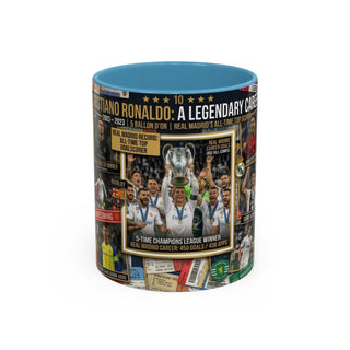Cristiano Ronaldo Champions League Collage Mug | Coffee Cup