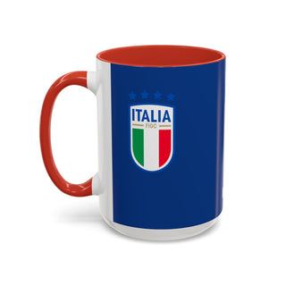 Italia Crest Mug | Accent Coffee Football Mug