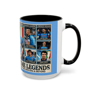 Napoli All-Time Legends Mug | Maradona Collage Coffee Mug