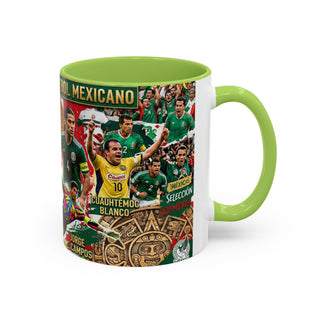 Selección Mexicana Football Collage Mug | Mexico Football Legends 11oz 15oz