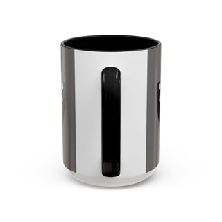 Las Vegas Raiders Logo Accent Coffee Mug — Team Logo Coffee Mug (11/15 oz)
