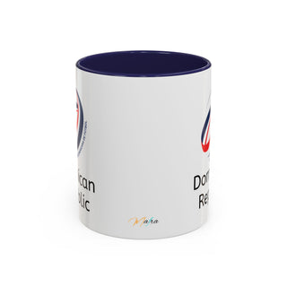 Dominican Republic Football Logo Mug | Accent Coffee Mug 11oz 15oz