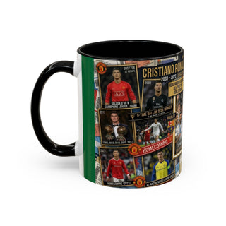 Cristiano Ronaldo Champions League Collage Mug | Coffee Cup