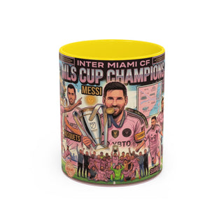 Inter Miami 2025 Season Accent Coffee Mug | Soccer Team Memorabilia