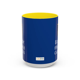 Ecuador Crest Accent Coffee Mug | Blue 11oz 15oz