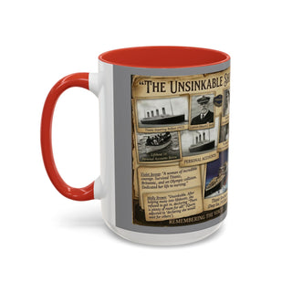Titanic History Timeline Mug | Accent Coffee Mug
