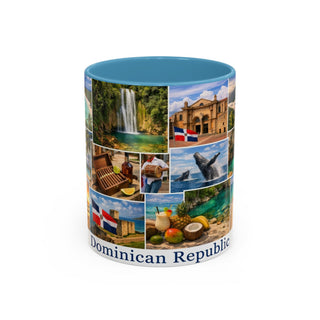Dominican Republic Photo Collage Mug | Accent Coffee Mug