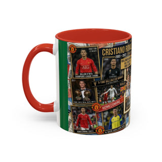 Cristiano Ronaldo Champions League Collage Mug | Coffee Cup