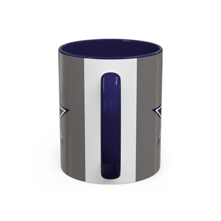 Dallas Cowboys Accent Coffee Mug — 11/15oz Team Logo Football Fan Gift