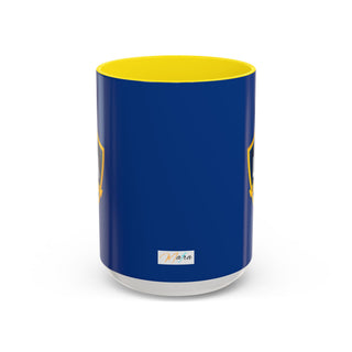 LA Galaxy Logo Accent Coffee Mug | Soccer Team Coffee Mug