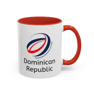 Dominican Republic Football Logo Mug | Accent Coffee Mug 11oz 15oz