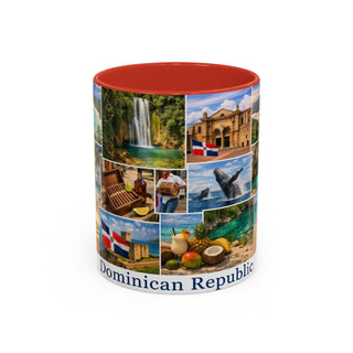 Dominican Republic Photo Collage Mug | Accent Coffee Mug